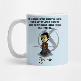 When you do that, it freaks me out ... I could kill you, I believe. Of grief, eh! I swear it's not good. You should talk more with people. Mug